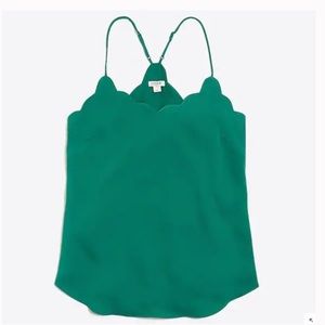 J. Crew factory Scalloped Cami